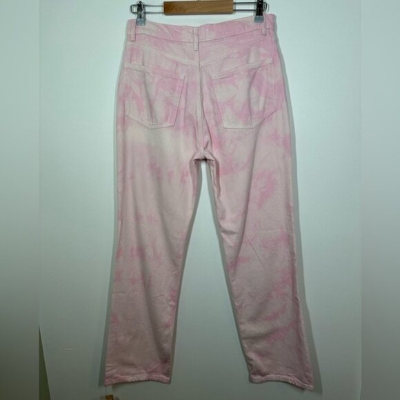 Reformation Cynthia Stretch High Rise Straight Long Jeans Size 29 - Picture 9 of 9